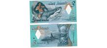 Cook Island #W11 3 Dollars